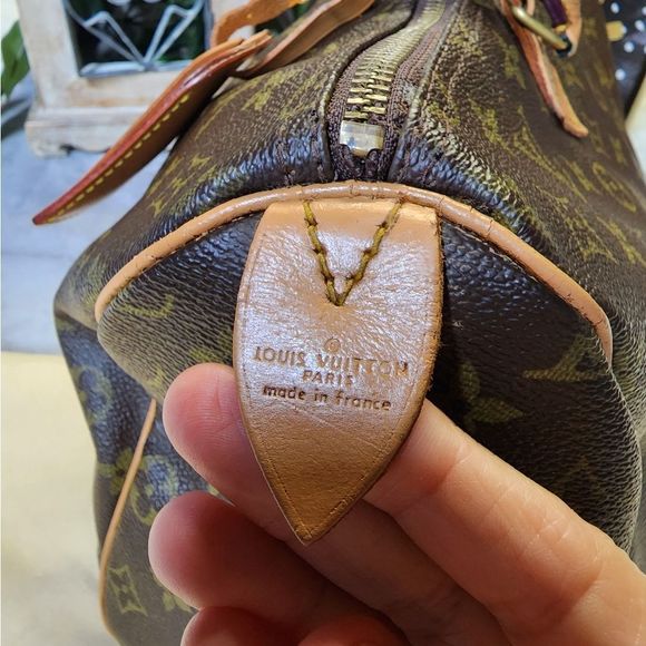 Louis Vuitton Vintage monogram Speedy 35 - Picture 5 of 16